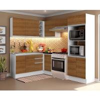Cozinha Completa Acordes Glamy Rustic 100% MDF Canto Madesa