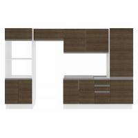 Cozinha Acordes Glamy Rustic MDF 11 Portas Madesa