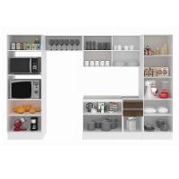 Cozinha Acordes Glamy Rustic MDF 11 Portas Madesa - 8