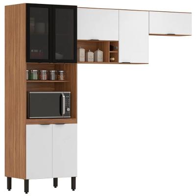 Cozinha Modulada 3 Peças Fi0007 Amendola Branco