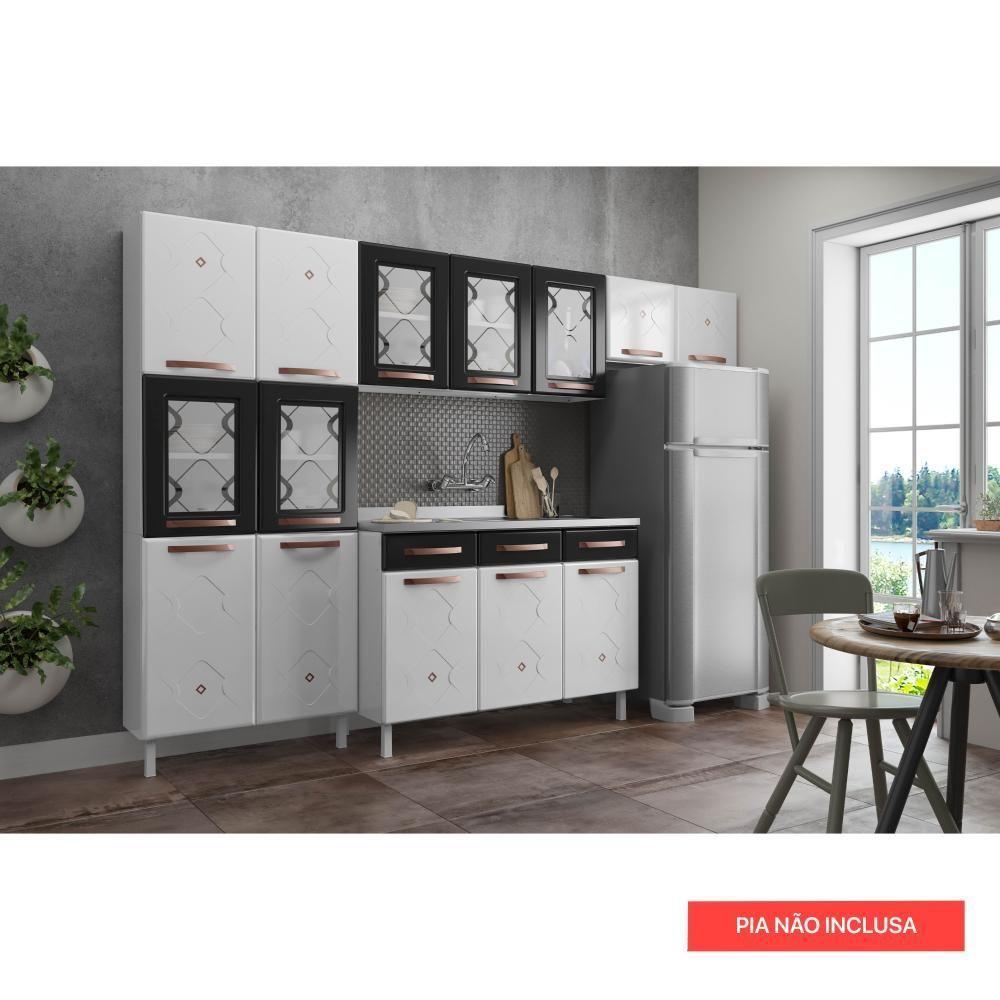 Cozinha Aço Completa Telasul Mirage New Pto C/ Balcão P/ Pia - 7