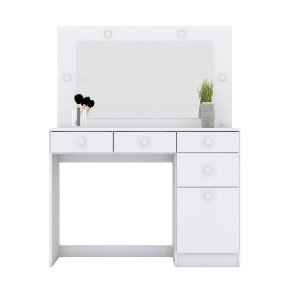 Penteadeira Com Led Henn Branco - 1