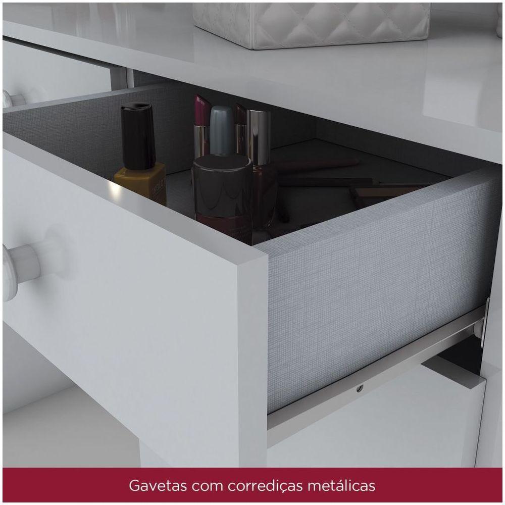 Penteadeira Com Led Henn Branco - 3