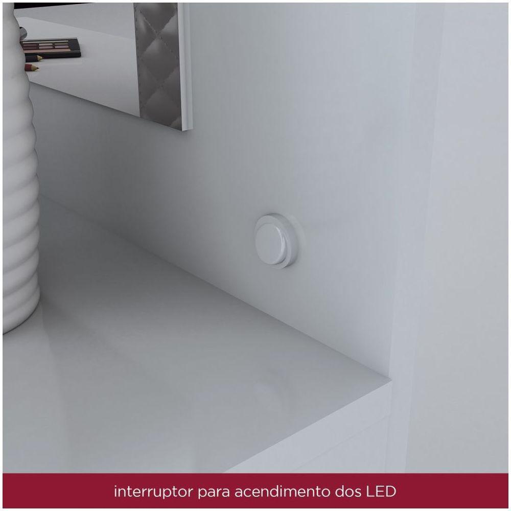 Penteadeira Com Led Henn Branco - 4