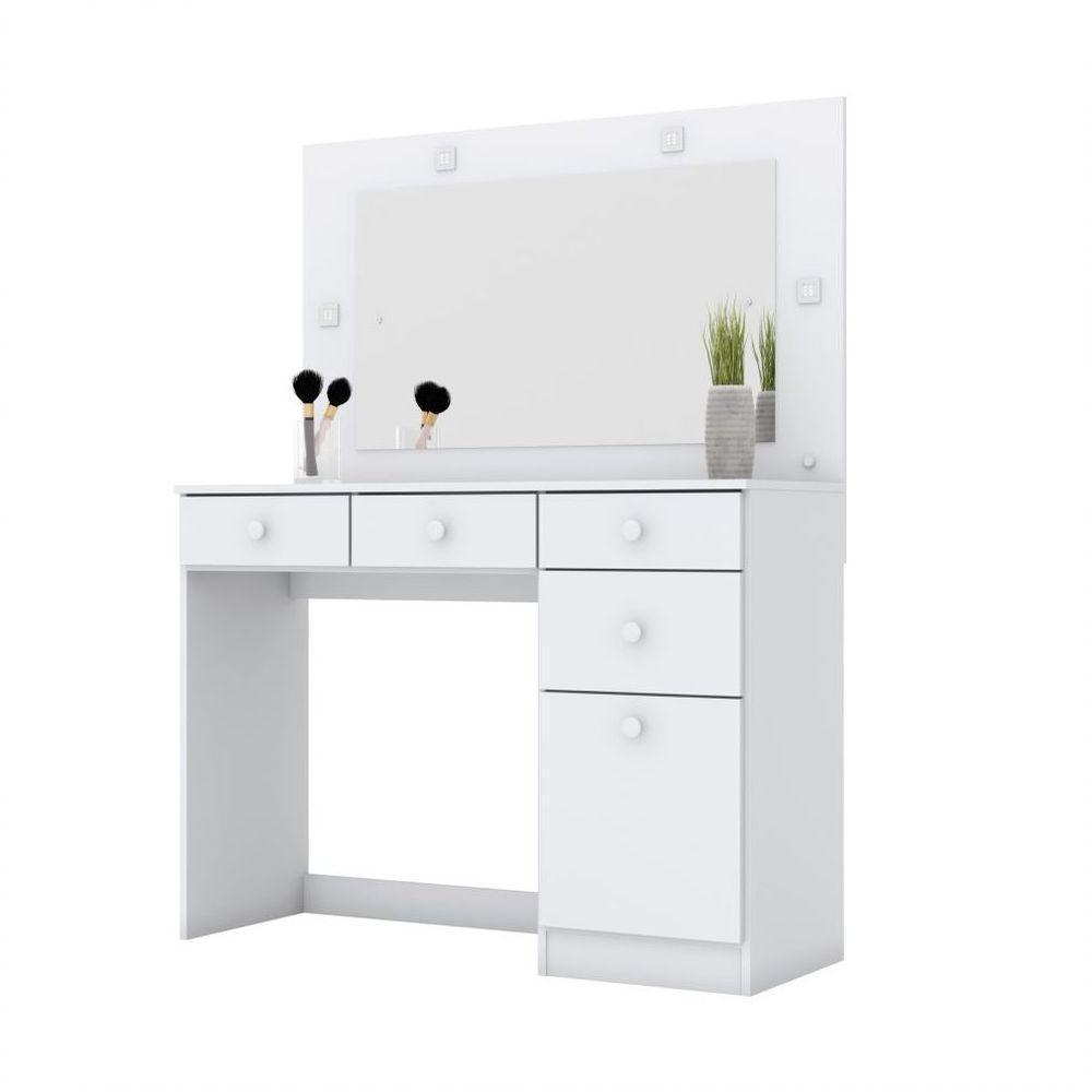 Penteadeira Com Led Henn Branco - 7