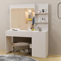 Camarim Londres 1 Porta 1 Gaveta Com Espelho Mavaular Off White - 7