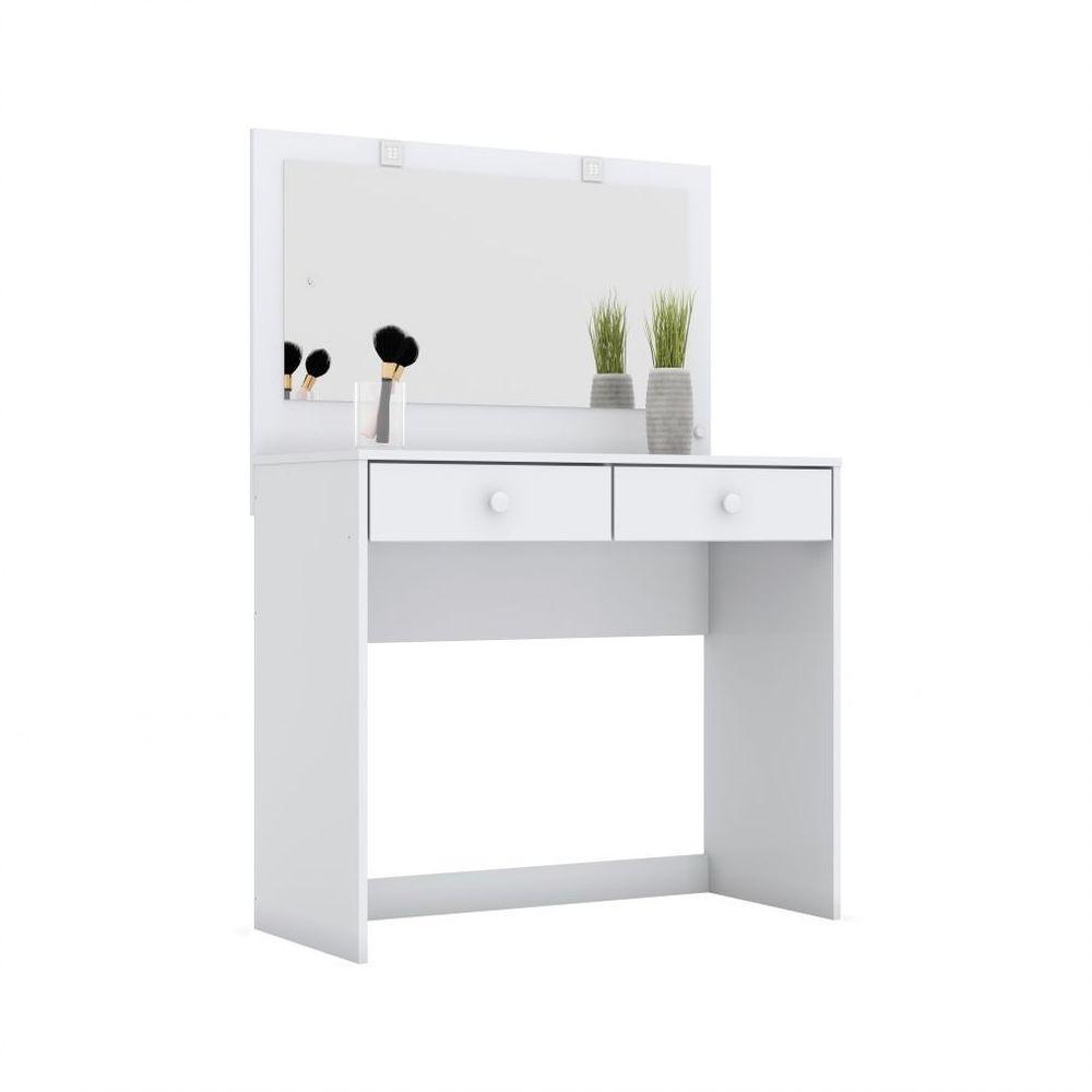 Penteadeira Com Led Daila Henn Branco - 4