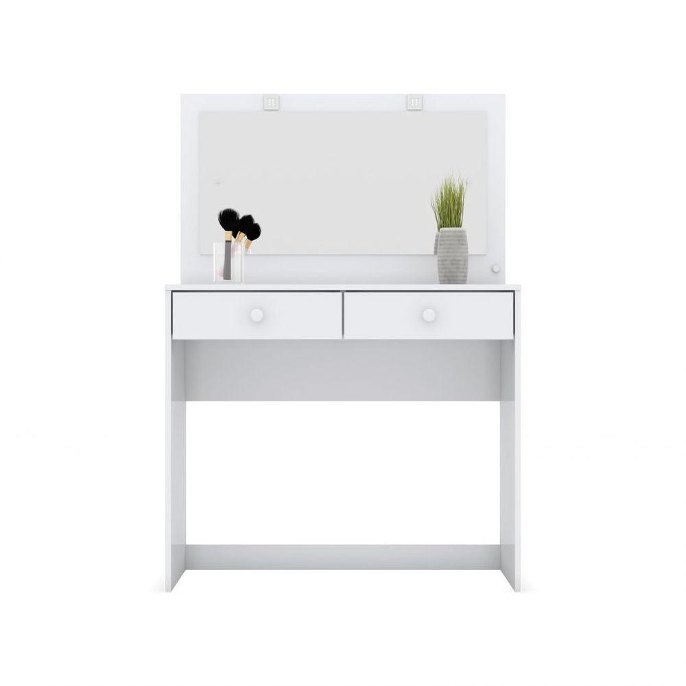 Penteadeira Com Led Daila Henn Branco - 5