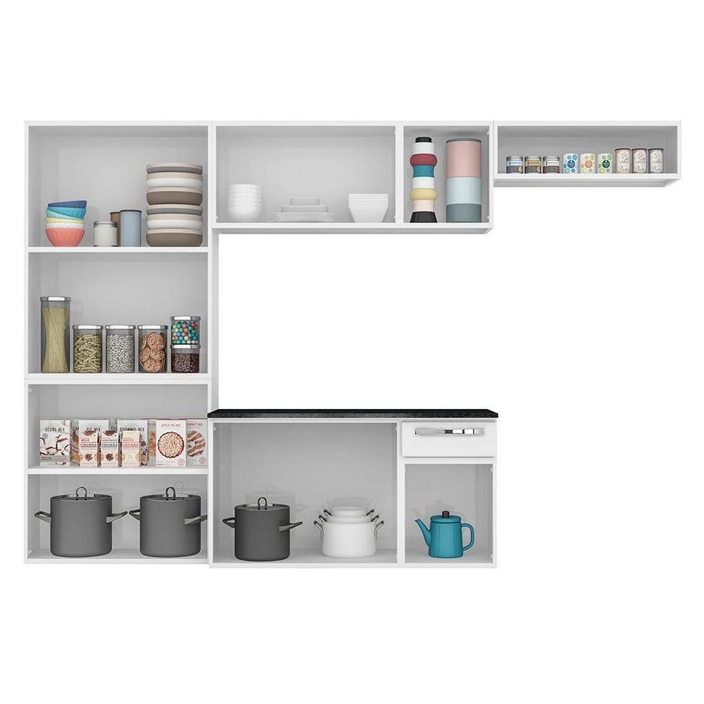 Cozinha De Aço Compacta 4 Peças Amanda Itatiaia Branco - 2