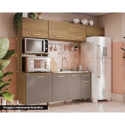 Kit de Cozinha Compacta a L780A Nogueira/Fendi - Kappesberg