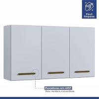 Cozinha Completa 14 Portas 3 Gavetas Atenas Kaiki Moveis Branco. - 8