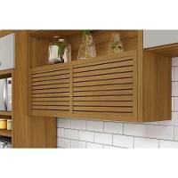 Cozinha Compacta Princesa 2 Peças (1 Armário + 1 Balcão) C2P21 Freijo/Grafite - Nesher - 3