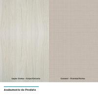 Cozinha Completa 5 Peças Com Tampo E Vidro Reflecta Lis Legno Crema Com Connect