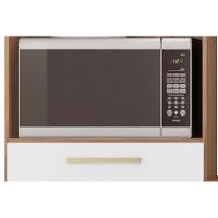 Cozinha Compacta Harmonia c/ 6 Portas e 2 Gavetas Avena/Grafito - Demóbile - 6