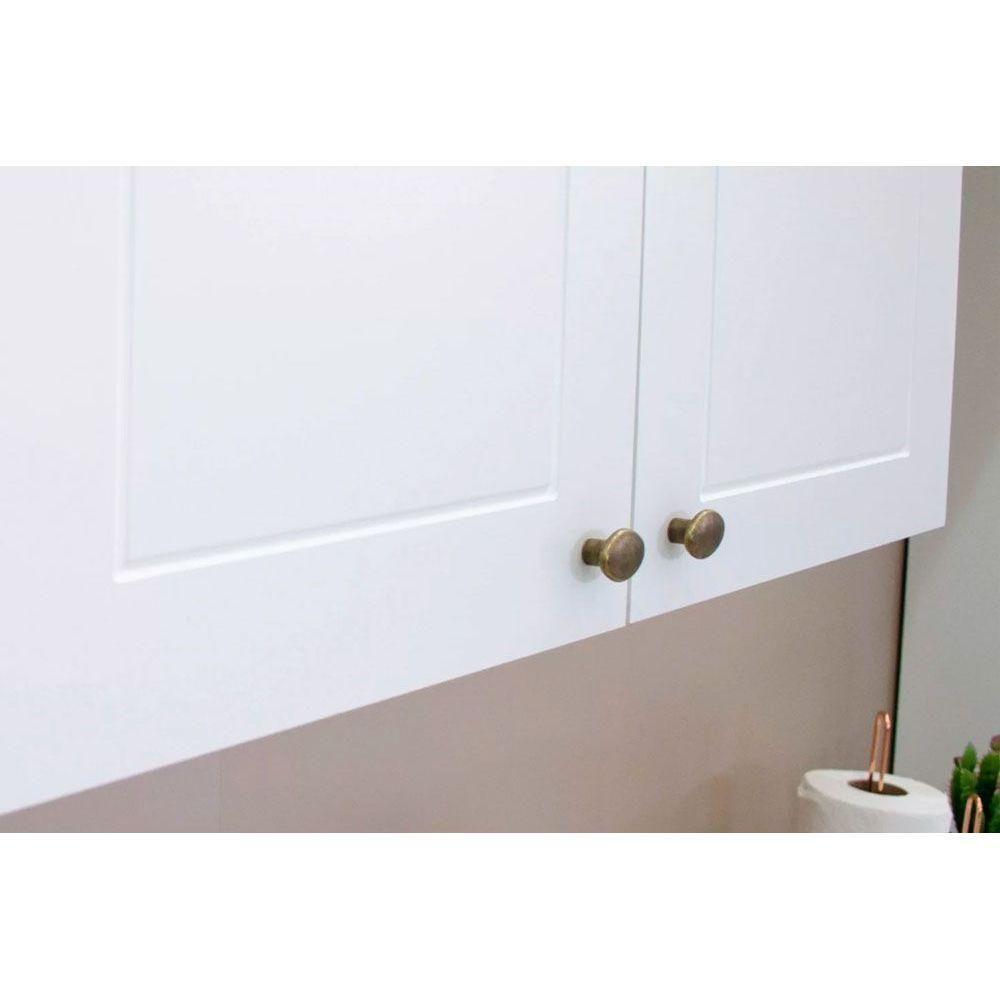 Cozinha Completa Americana 5 Peças (3 Armários + 1 Balcão + 1 Complemento) C5P11 Branco - Henn - 2