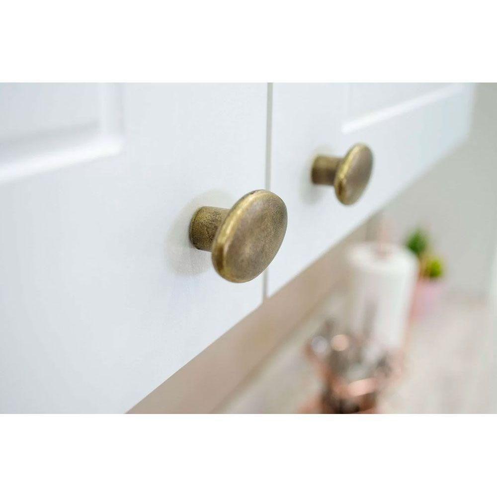 Cozinha Completa Americana 5 Peças (3 Armários + 1 Balcão + 1 Complemento) C5P11 Branco - Henn - 8