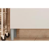 Kit de Cozinha Compacta Harmonia c/ 6 Portas e 2 Gavetas Amendola/Branco - Demóbile