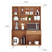 Cozinha Compacta Poliman Gabi 8 Portas Carvalho Branco - 3