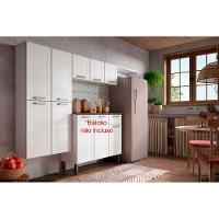 Kit de Cozinha Completa 3 Peças Dona Maria  (1 Armário + 1 Paneleiro + 1 Complemento) CPT101 Branco - Bertolini - 1