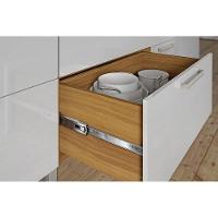 Cozinha Completa Burguesa 2 Peças (1 Armário + 1 Balcão) C2P22 Freijó/Branco - Nesher