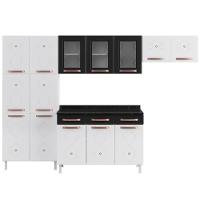 Cozinha Aço Completatelasul Mirage New Bco/pto 3v C/balcão - 8