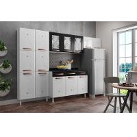 Cozinha Aço Completatelasul Mirage New Bco/pto 3v C/balcão - 9