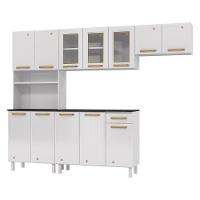 Cozinha De Aço Compacta Telasul Diamante 4Pçs C/ Kit Branco - 1