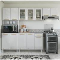 Cozinha De Aço Compacta Telasul Diamante 4Pçs C/ Kit Branco - 2