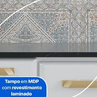 Cozinha De Aço Compacta Telasul Diamante 4Pçs C/ Kit Branco - 3