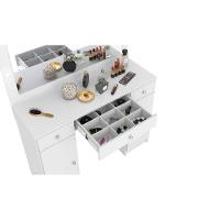 Penteadeira Com Espelho Camarim Carisma Branco - 3