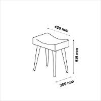 Penteadeira Camarim Com Espelho E Banqueta Strass Branco