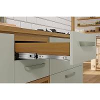 Cozinha Completa Princesa 4 Peças (2 Balcões + Aéreo + Paneleiro) C4p15 Freijo/off White - Nesher - 9