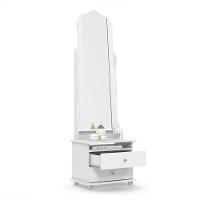 Toucador Magic 2 Gavetas Com Espelho Grande Patrimar Moveis