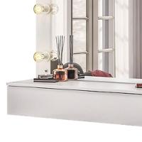 Penteadeira Camarim Suspenso c/Espel 1Gav 135 Branc-D'Rossi - 8