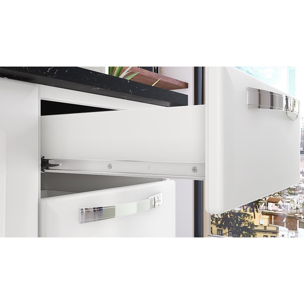 Armário De Cozinha Aço Compacto 4 Portas 1 Gaveta Itatiaia Pratika Branco - 5