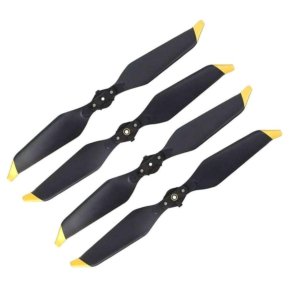 2 Pares Hélices Dobráveis Dourado de Drone DJI Mavic Pro Platinum - 1