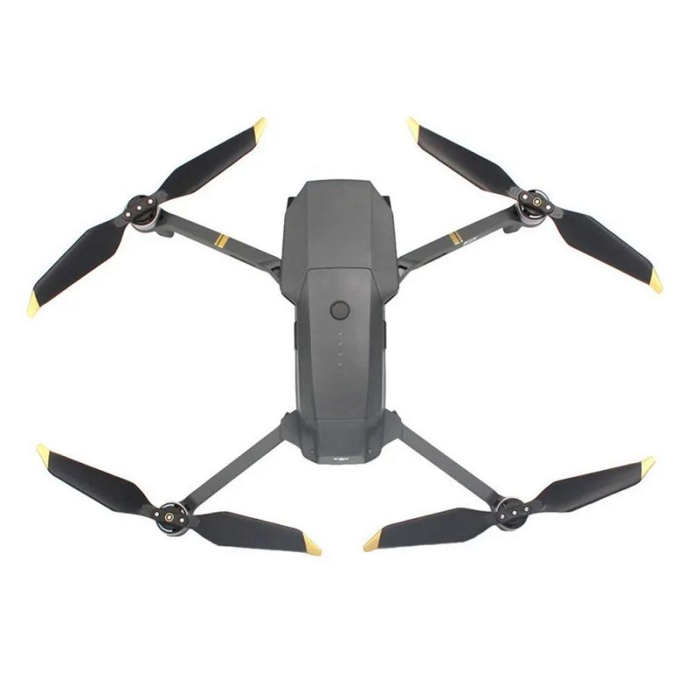 2 Pares Hélices Dobráveis Dourado de Drone DJI Mavic Pro Platinum - 2