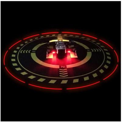 Pista de Pouso Heliponto 70cm com Iluminação Led para Drones