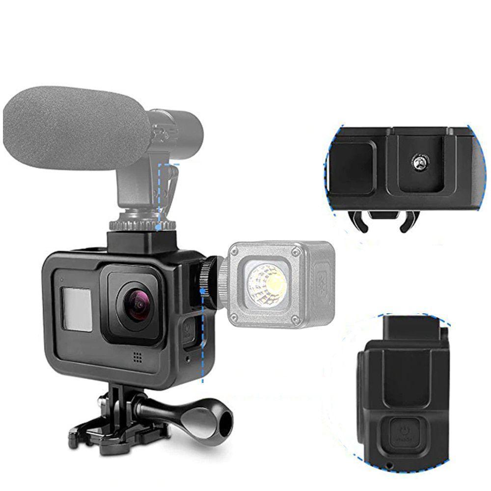 Frame em Alumínio Moldura para GoPro 8 Black - 5