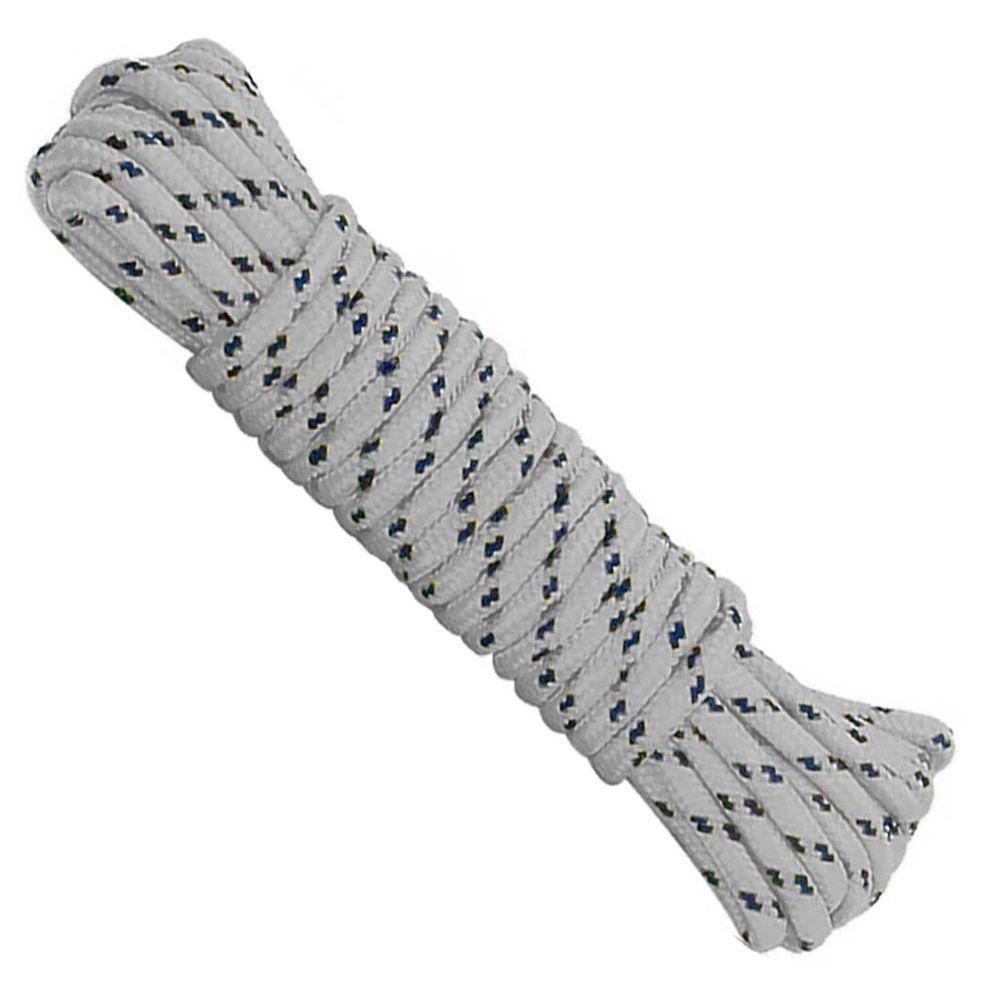 Kit 2 Cordas Para Varal Reforçada Cinza Em Poliéster 15 Metros - 1