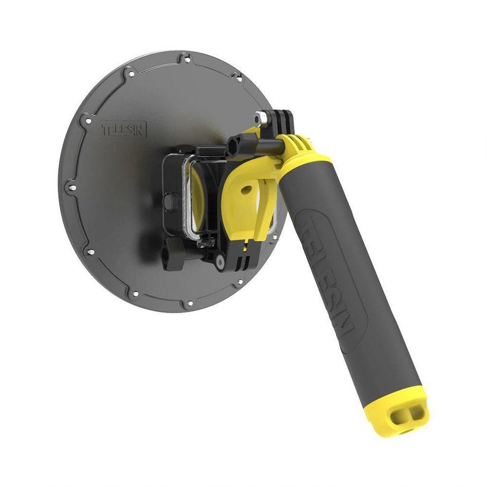 Dome 6' com Caixa Estanque + Bastão + Gatilho GoPro 8 - Telesin - 3