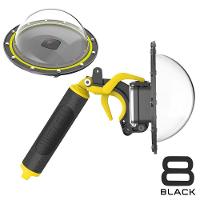 Dome 6' com Caixa Estanque + Bastão + Gatilho GoPro 8 - Telesin - 1