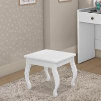 Banqueta Para Penteadeira Em Mdf 022034 Branco Lpa Branco - 2