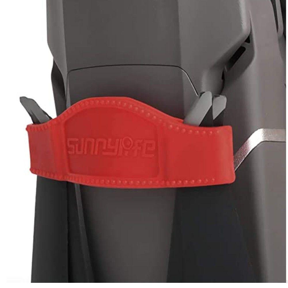 Protetor e Trava de Hélices para Drone DJI Mavic 2 Pro e Zoom - Vermelho - 5