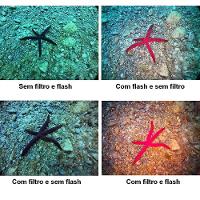 Luminária Aquática com Filtro e Disparador para GoPro 5/6/7 Black - 2