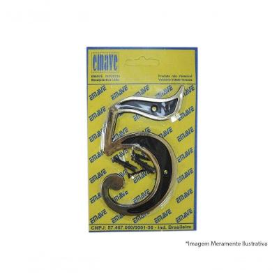 Numero Residencia Colonial Pvc Pr/Dour Nr5 Bl