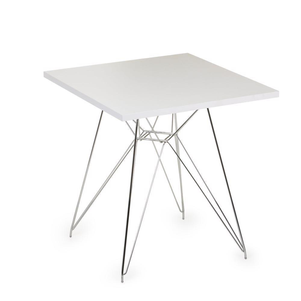 Tampo Quadrado 80 Cm Branco - 3