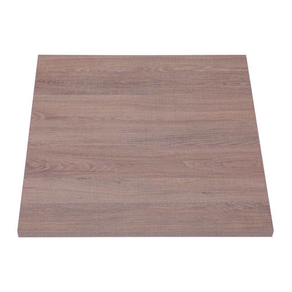 Tampo Quadrado 80 Cm Imbuia - 1