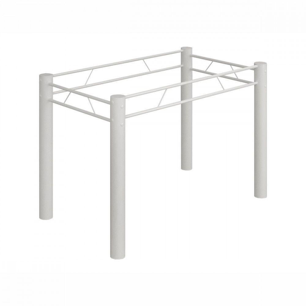 Base Para Mesa De 140x75 Paris Liso Branco Teixeira Branco - 1