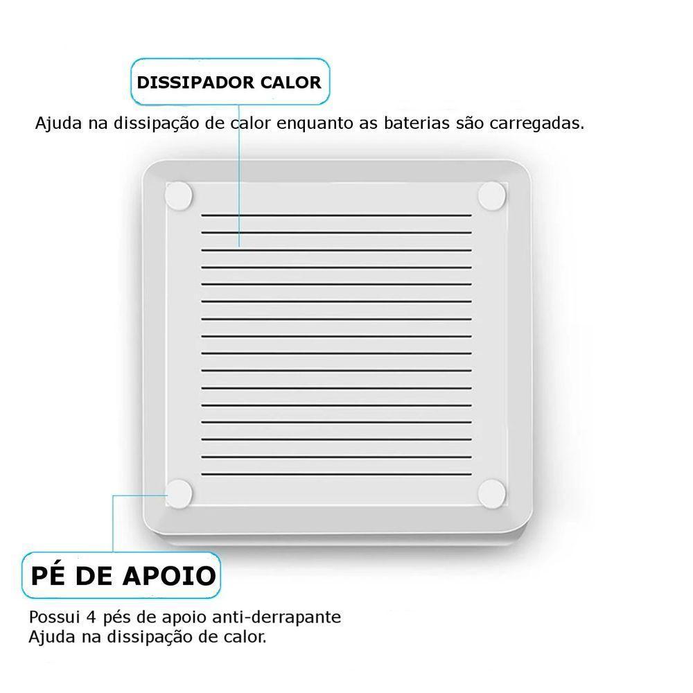 Carregador Hub 4 Baterias Drone DJI Mavic Air 2 / Air 2S - 5